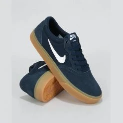 Nike Shoes SB Chron SLR - Obsidian/White