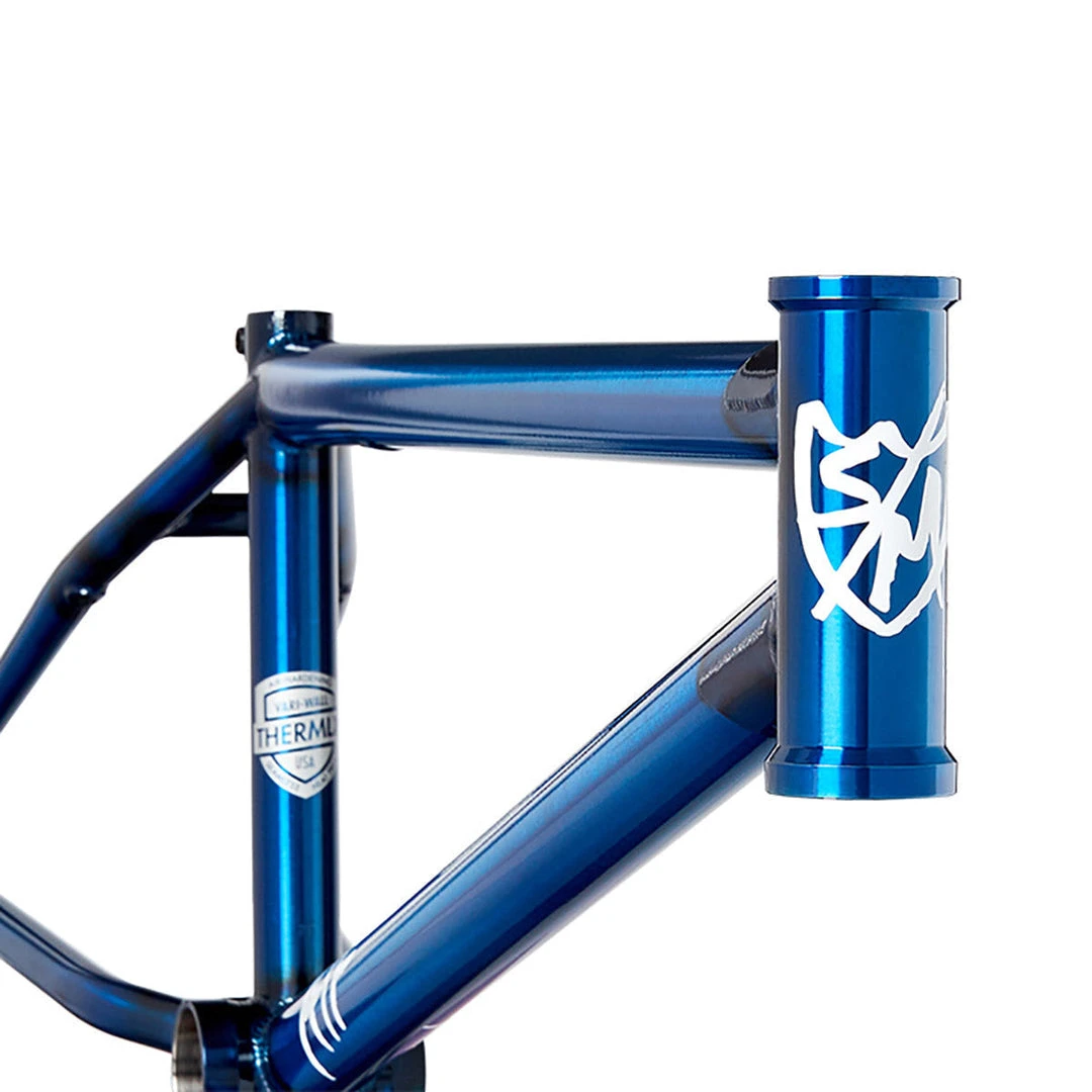 S&M Bikes Frames S&M BMX ATF Frame 21.5″ - Trans Blue S&M Bikes Frames S&M BMX ATF Frame 21.5″ - Trans Blue