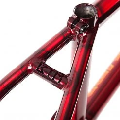 S&M Bikes Frames S&M BMX Hoder Sig BTM Frame 21″ - Trans Red