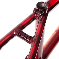 S&M Bikes Frames S&M BMX Hoder Sig BTM Frame 20.75″ - Trans Red
