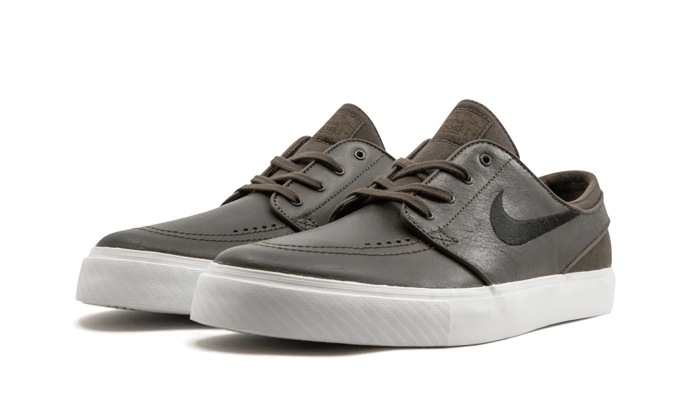 Nike Zoom Stefan Janoski Leather - Baroque Brown/Black MEN 5 Nike Zoom Stefan Janoski Leather - Baroque Brown/Black MEN