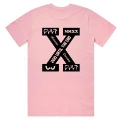 MEN Cult BMX 10 Year Tee - Light Pink