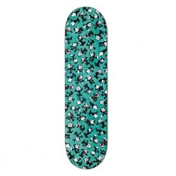 Darkstar Felix Pattern HYB Skateboard Deck - 7.75" Teal