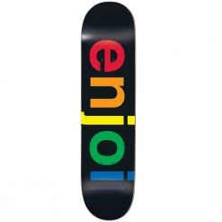 Enjoi Spectrum R7 Skateboard Deck - 8.5" Black Decks
