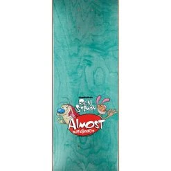 Almost Youness Ren & Stimpy Room Mate R7 Skateboard Deck - 8.0"