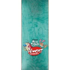Decks Almost Max Ren & Stimpy Road Rage R7 Skateboard Deck - 8.25" 5 Decks Almost Max Ren & Stimpy Road Rage R7 Skateboard Deck - 8.25