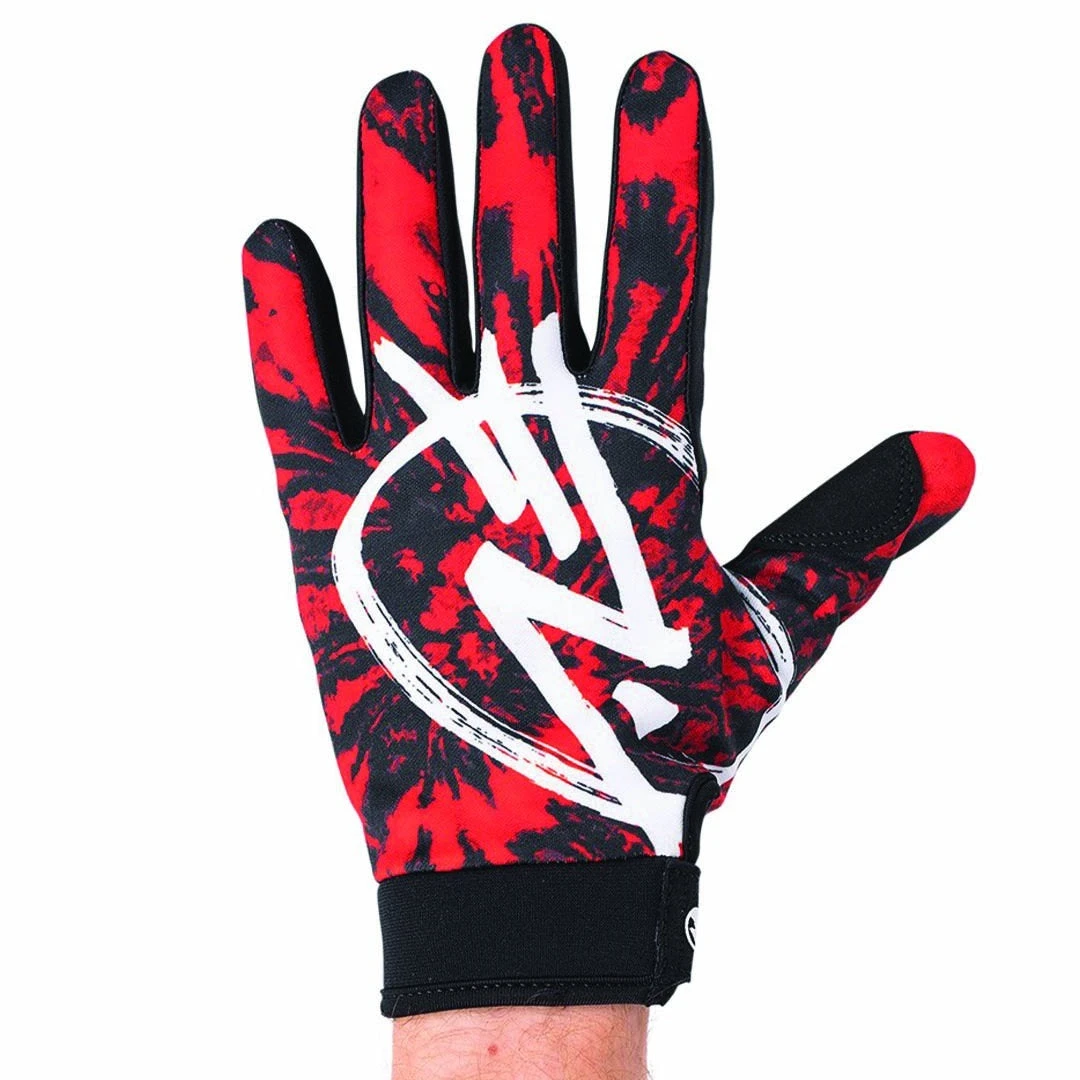 Shadow Conspiracy BMX Conspire Gloves - Red Tye Die 3 Shadow Conspiracy BMX Conspire Gloves - Red Tye Die