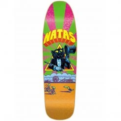 101 Natas Panther Screen Print Skateboard Deck - 9.25" Multi