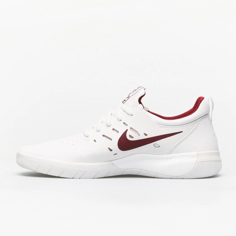 Nike Shoes SB Nyjah Free - Summit White/Team Crimson MEN 5 Nike Shoes SB Nyjah Free - Summit White/Team Crimson MEN