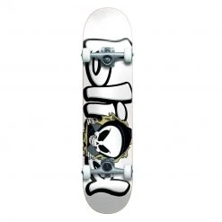 Blind Bust Out Reaper FP Soft Wheel Skateboard Complete - 7.625'' White