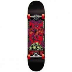 Darkstar Levitate Youth FP Skateboard Complete - 7.0" Red