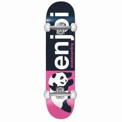 Enjoi Complete Half And Half FP 8.0" - Pink SKATEBOARDS
