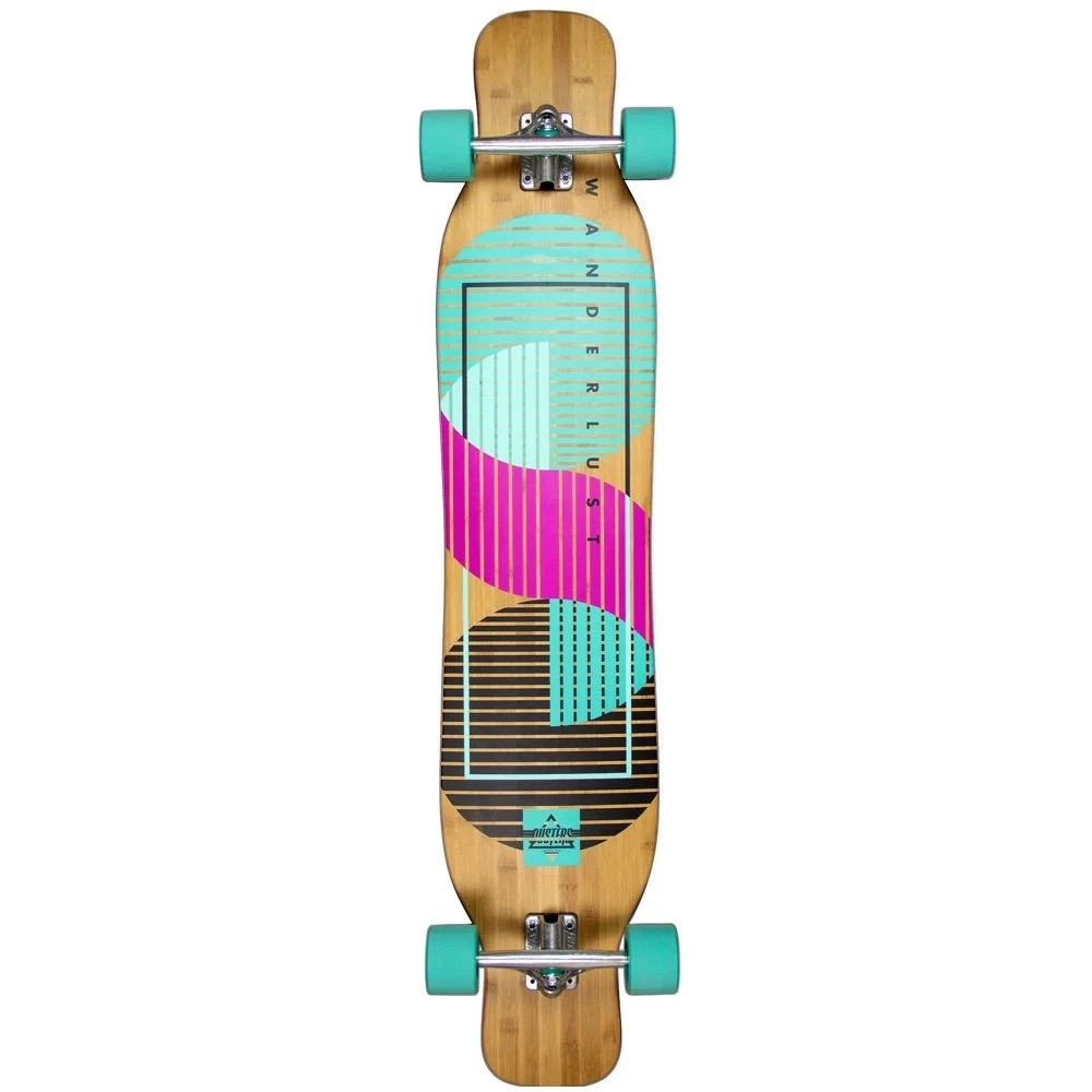 LONGBOARDS Dusters Wanderlust Complete Longboard - 47" Teal/Purple 3 LONGBOARDS Dusters Wanderlust Complete Longboard - 47" Teal/Purple