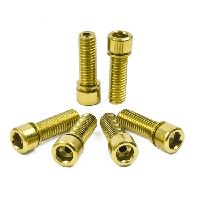 Shadow Conspiracy BMX Hollow Bolts - Gold Build Kits 3 Shadow Conspiracy BMX Hollow Bolts - Gold Build Kits
