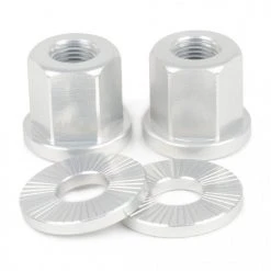 Tools Shadow Conspiracy Featherweight Alloy Axle Nuts 3/8" - Raw Polish