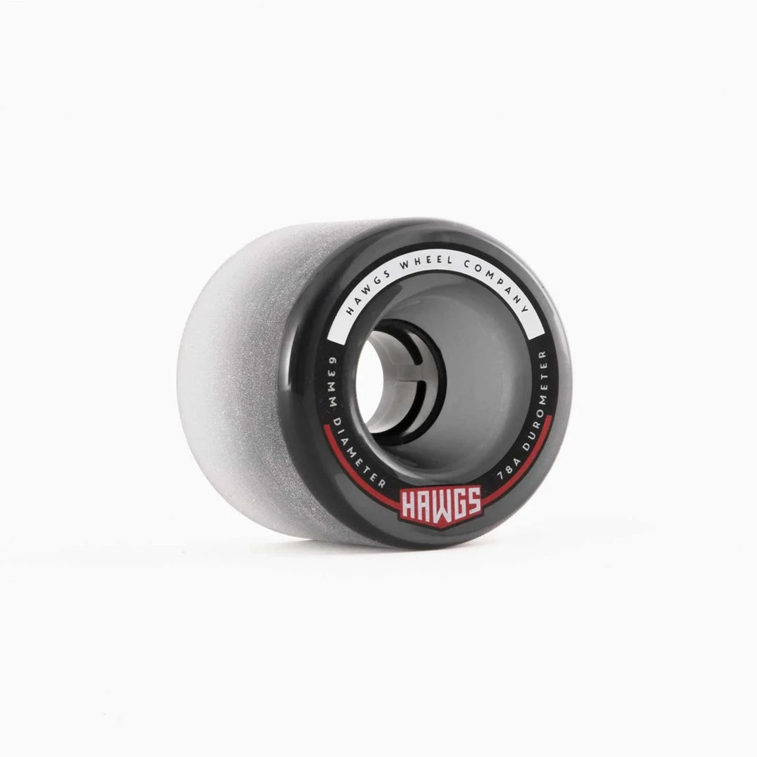 Hawgs Fatty Wheels 63mm 78a - Clear Black (Set Of 4) 3 Hawgs Fatty Wheels 63mm 78a - Clear Black (Set Of 4)