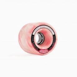 Hawgs Fatty Wheels 63mm 78a - Pink/White Swirl (Set Of 4)
