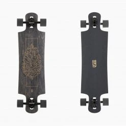 Landyachtz Drop Hammer Pinecone Longboard Complete - Black LONGBOARDS
