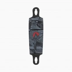 Landyachtz Drop Cat 38 Seeker Longboard Deck - Black