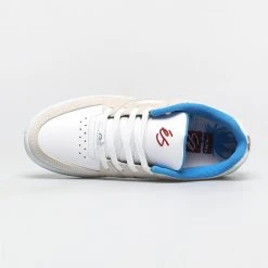 éS Shoes Accel Slim - White/Blue/Red MEN 4 éS Shoes Accel Slim - White/Blue/Red MEN