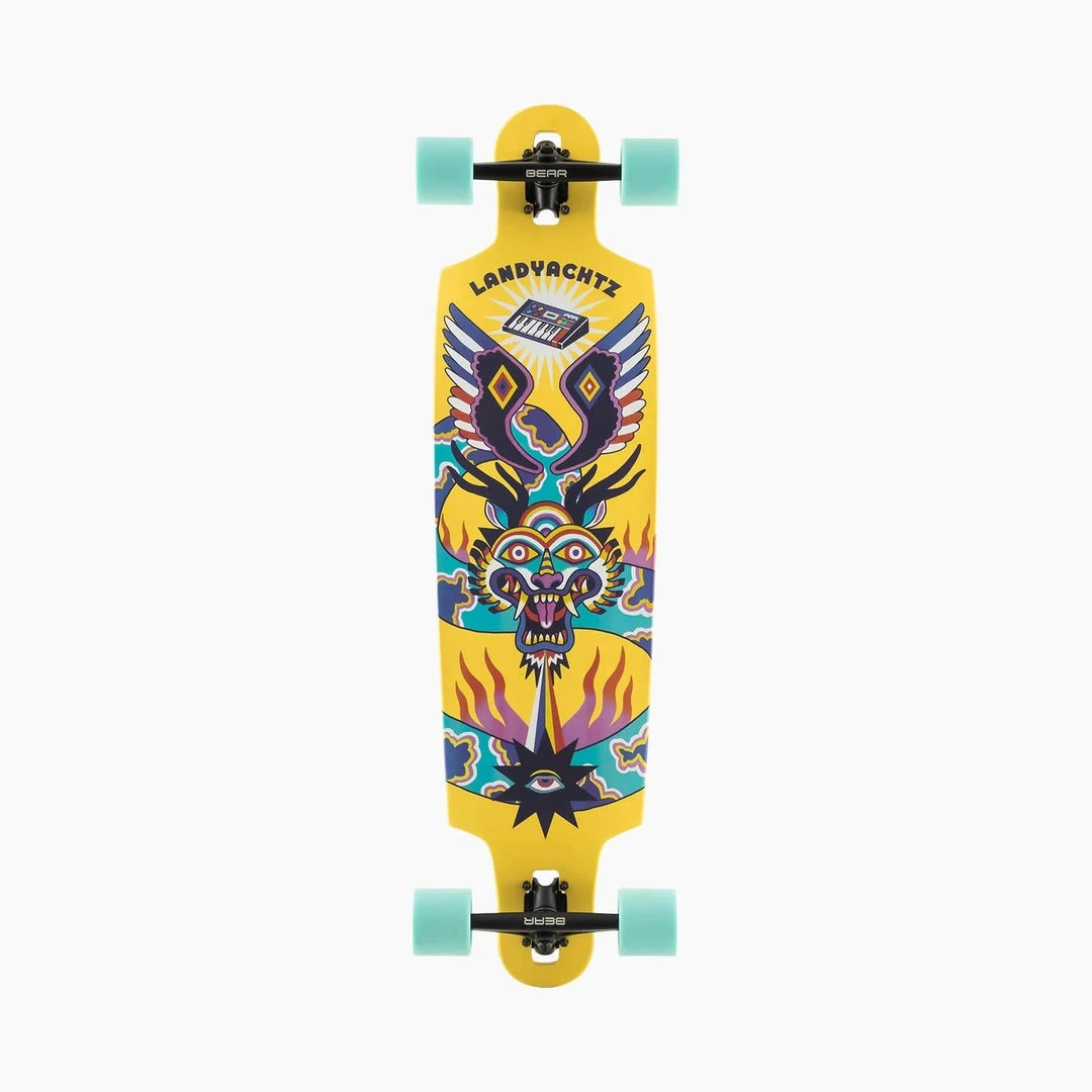 LONGBOARDS Landyachtz Drop Cat 38 Journey Longboard Complete 3 LONGBOARDS Landyachtz Drop Cat 38 Journey Longboard Complete
