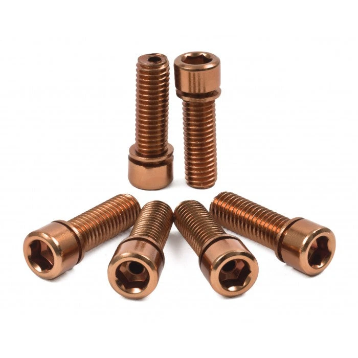 Build Kits Shadow Conspiracy BMX Hollow Bolts - Copper 3 Build Kits Shadow Conspiracy BMX Hollow Bolts - Copper