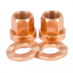 Shadow Conspiracy Featherweight Alloy Axle Nuts 14mm - Copper Tools