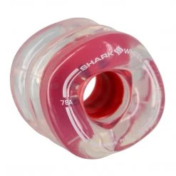 Shark Wheels DNA 72mm 78a - Clear/Red Hub (Set Of 4)