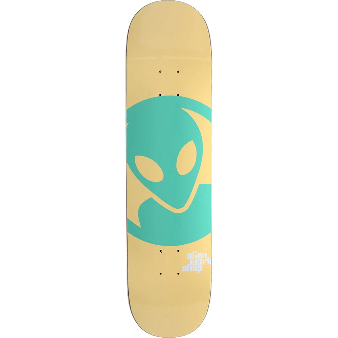 Decks Alien Workshop Dot Wave Skateboard Deck - 8.0" Tan/Teal 3 Decks Alien Workshop Dot Wave Skateboard Deck - 8.0" Tan/Teal