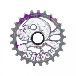 Sprockets Shadow Conspiracy BMX Cranium Sprocket 28T - Viral Tie Dye