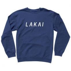 Lakai Sweatshirts Swift Crew - Navy MEN