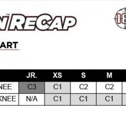 187 Pads 187 Pro Lock-In Recaps C2 - White PROTECTIVE GEARS