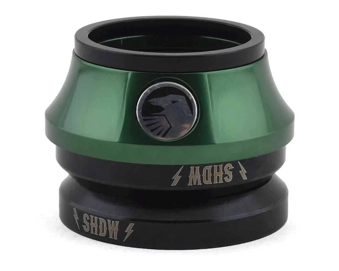 Shadow Conspiracy BMX Stacked Integrated Headset - British Racing Green 3 Shadow Conspiracy BMX Stacked Integrated Headset - British Racing Green