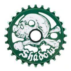 Sprockets Shadow Conspiracy BMX Cranium Sprocket 28T - British Racing Green