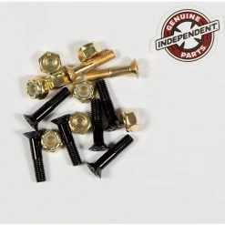 Hardware Independent Cross Bolts 7/8" Phillips - Black/Gold