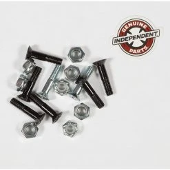 Hardware Independent Cross Bolts 1" Phillips - Black/Silver