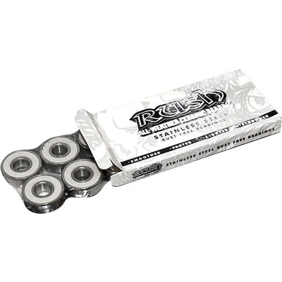 Rush 8mm All-Weather Ceramic Bearings (Set Of 8) 3 Rush 8mm All-Weather Ceramic Bearings (Set Of 8)