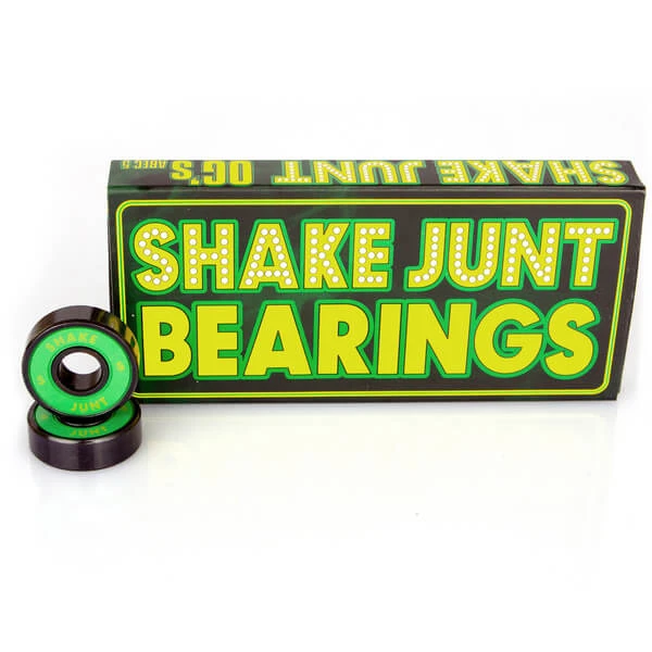 Shake Junt 8mm OG's ABEC 5 Skateboard Bearings (8 Pack) 3 Shake Junt 8mm OG's ABEC 5 Skateboard Bearings (8 Pack)