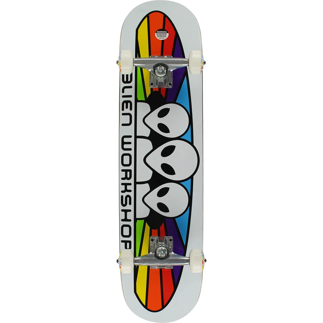 Alien Workshop Spectrum Skateboard Complete 8.0" - White SKATEBOARDS Alien Workshop Spectrum Skateboard Complete 8.0" - White SKATEBOARDS