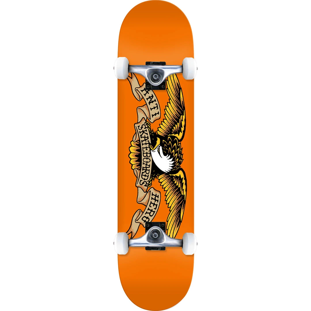 Anti Hero Classic Eagle Skateboard Complete 7.75" - Orange 3 Anti Hero Classic Eagle Skateboard Complete 7.75" - Orange