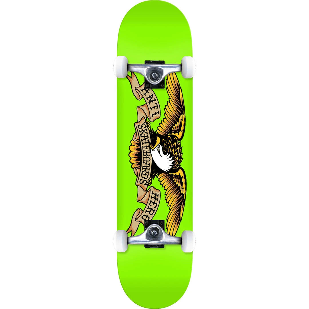 Anti Hero Classic Eagle Skateboard Complete 8.0" - Green Anti Hero Classic Eagle Skateboard Complete 8.0" - Green