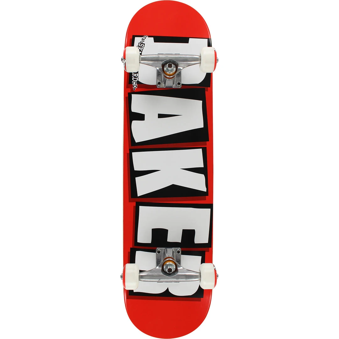 Baker Brand Logo Complete Skateboard - 8.0" Red/White/Black 3 Baker Brand Logo Complete Skateboard - 8.0" Red/White/Black