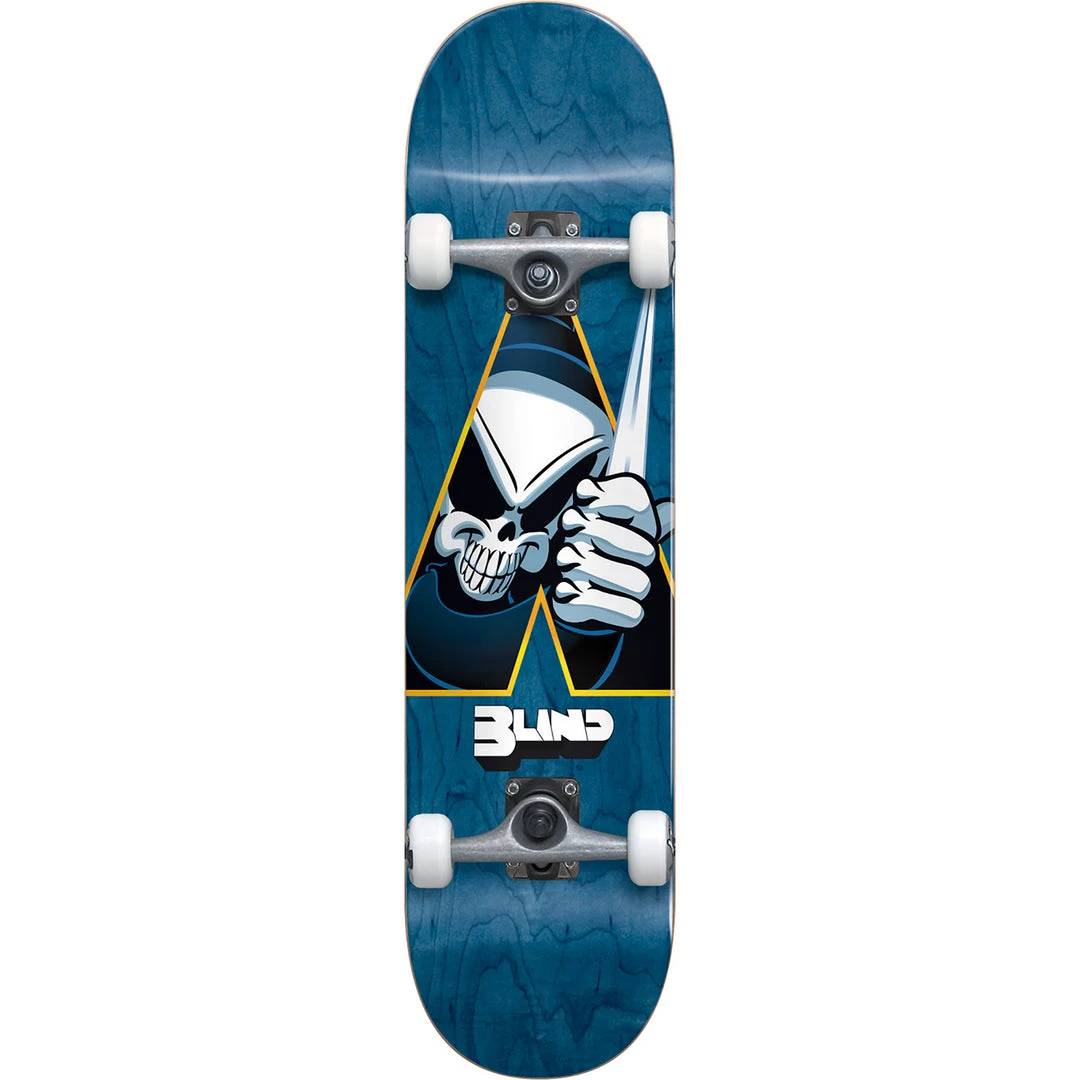 Blind Reaper Dagger FP Skateboard Complete - 7.75" Blue 3 Blind Reaper Dagger FP Skateboard Complete - 7.75" Blue