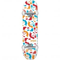 Enjoi Repeater FP Skateboard Complete - 7.625" Multi SKATEBOARDS