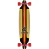 Layback Finish Line Bamboo DT Longboard Complete - 9.5" Red
