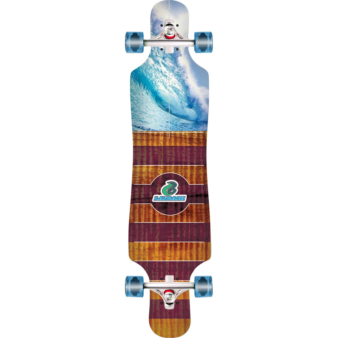 LONGBOARDS Layback Pipe Dreams Bamboo DT Longboard Complete - 9.75" 3 LONGBOARDS Layback Pipe Dreams Bamboo DT Longboard Complete - 9.75"