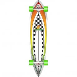 LONGBOARDS Layback Throwback Pintail Longboard Complete - 9.87"