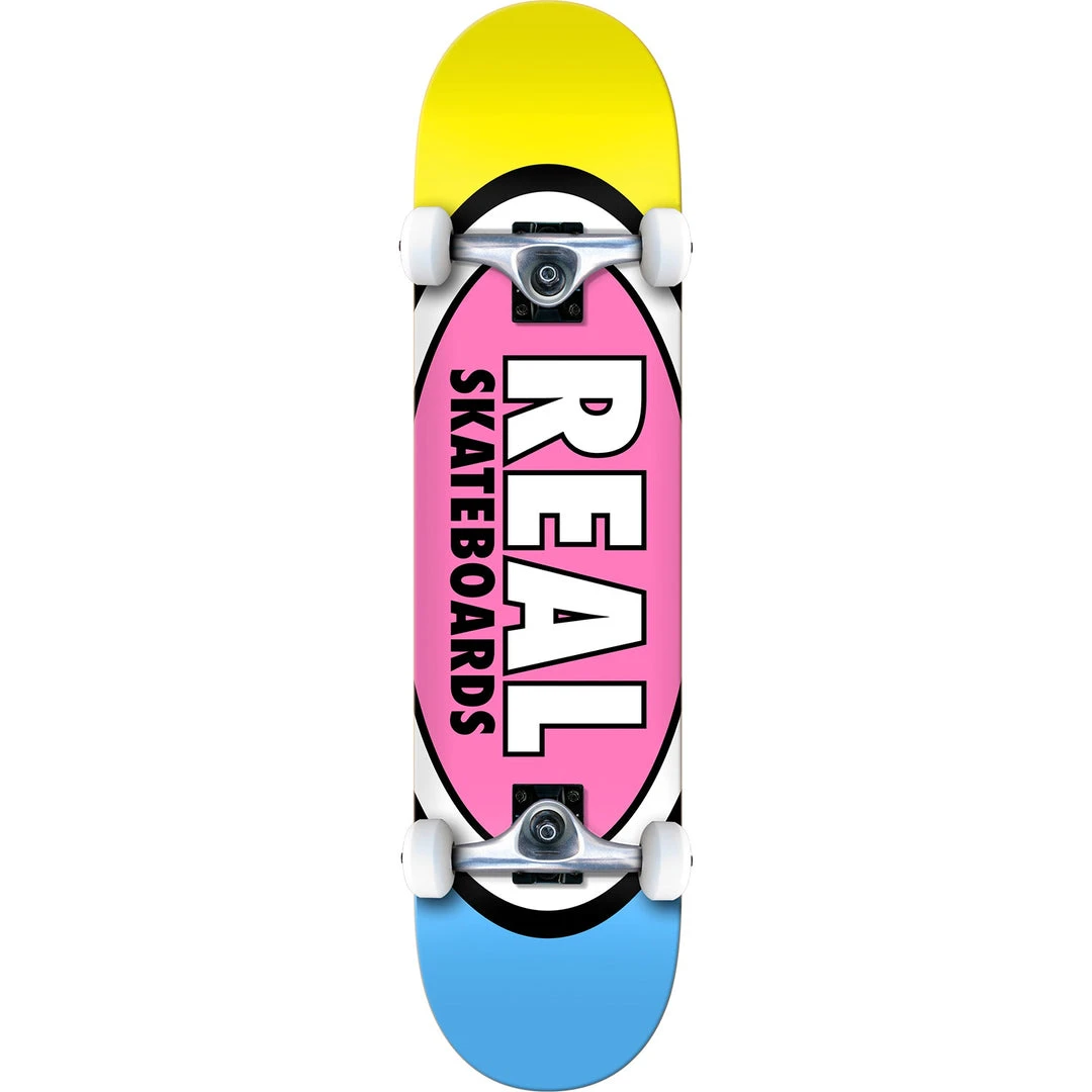 Real Team Edition Oval Skateboard Complete - 7.3" Pink SKATEBOARDS 3 Real Team Edition Oval Skateboard Complete - 7.3" Pink SKATEBOARDS