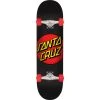 Santa Cruz Classic Dot Full Complete Skateboard - 8.0" Black/Red SKATEBOARDS