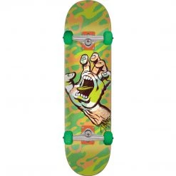 SKATEBOARDS Santa Cruz Primary Hand Complete Skateboard - 8.0" Green